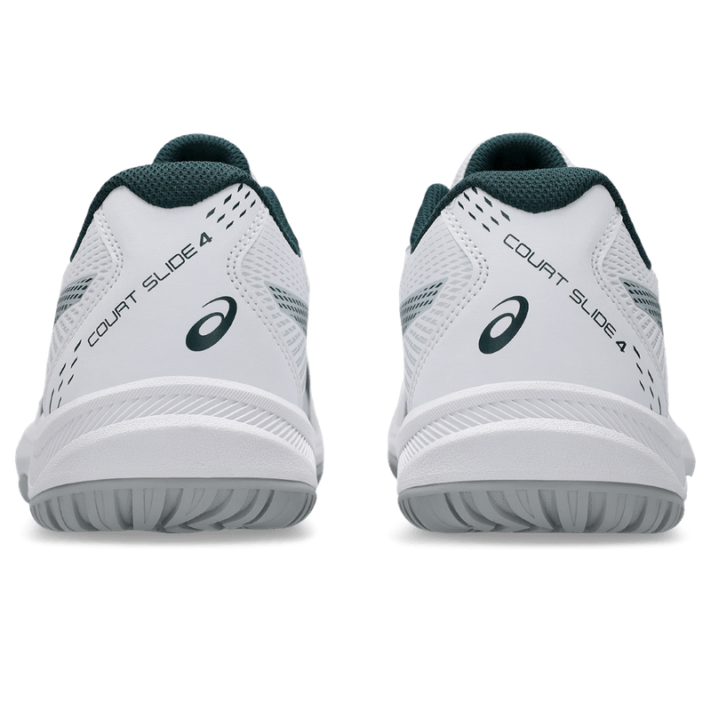 Tenis-asics-para-hombre-Court-Slide-4-para-tenis-color-blanco.-Talon
