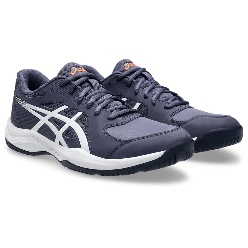 Tenis-asics-para-hombre-Court-Slide-4-para-tenis-color-morado.-Par-Alineados