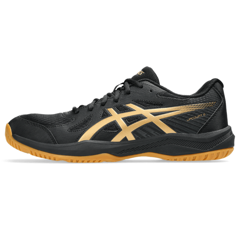 Tenis-asics-para-hombre-Upcourt-6-para-indoor-color-negro.-Lateral-Externa-Derecha