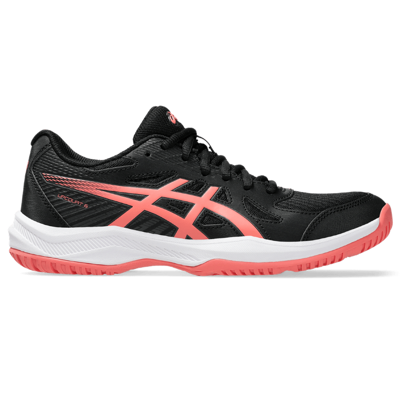 Tenis-asics-para-mujer-Upcourt-6-para-indoor-color-negro.-Lateral-Externa-Derecha