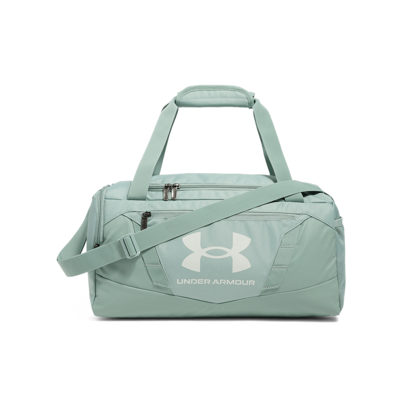 Maletin-under-armour-unisex-Ua-Undeniable-5.0-Duffle-Xs-para-entrenamiento-color-verde.-Frente-Sin-Modelo
