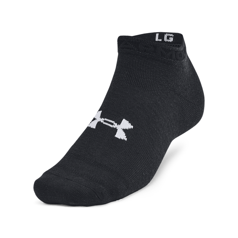 Medias-under-armour-unisex-Unisex-Ua-Essential-6Pk-Low-para-moda-color-negro.-Frente-Sin-Modelo