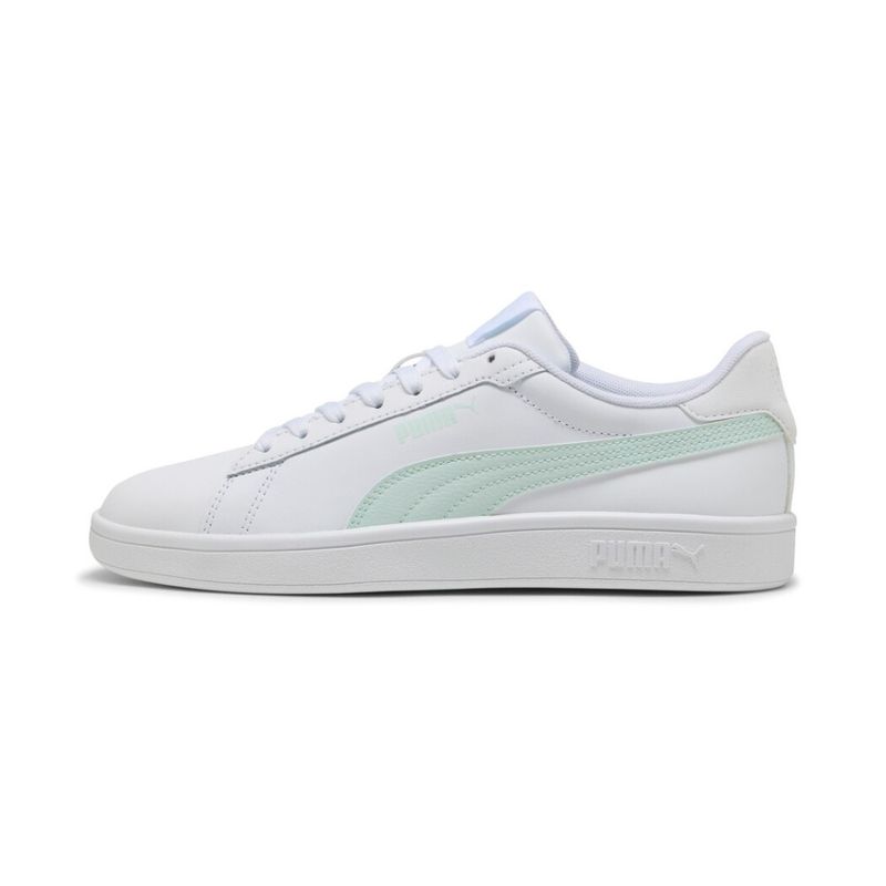 Tenis-puma-para-mujer-Puma-Smash-3.0-L-Wns-para-moda-color-blanco.-Lateral-Interna-Derecha
