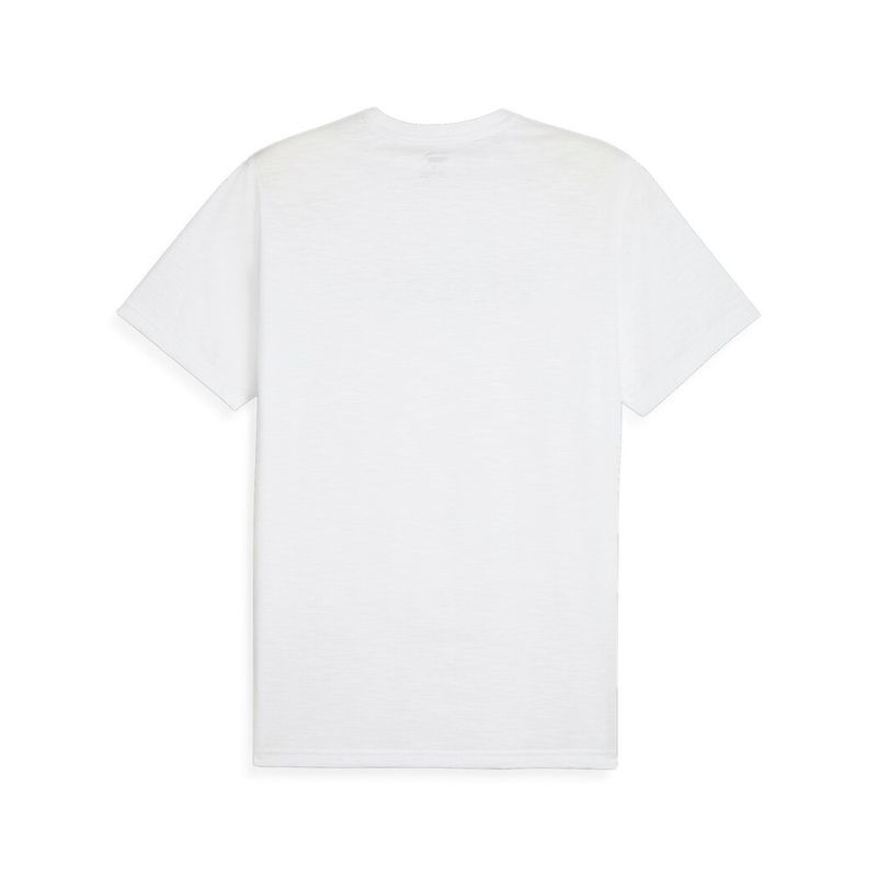 Camiseta-Manga-Corta-puma-para-hombre-Mens-Graphic-Tee-Train-Puma-para-entrenamiento-color-blanco.-Reverso-Sin-Modelo