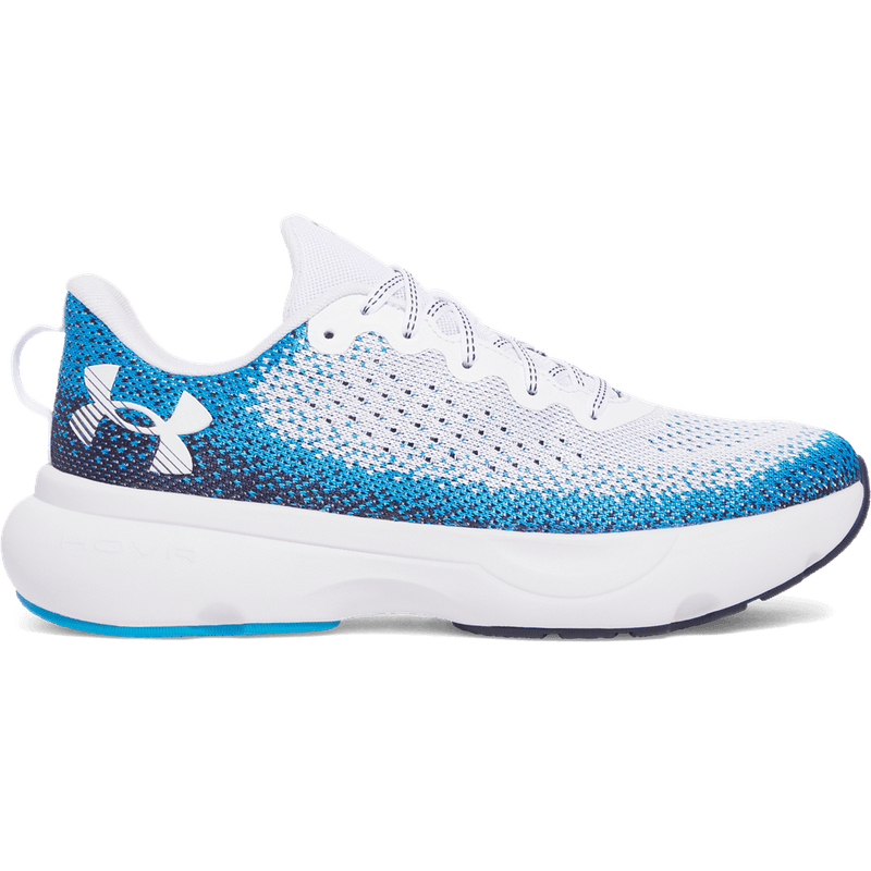 Tenis-under-armour-para-hombre-Ua-Infinite-para-correr-color-blanco.-Lateral-Externa-Derecha
