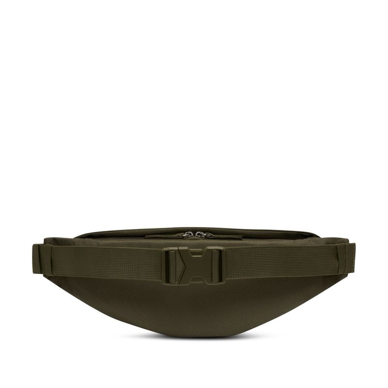 Canguro-nike-para-hombre-Nk-Heritage-Waistpack-para-moda-color-verde.-Reverso-Sin-Modelo