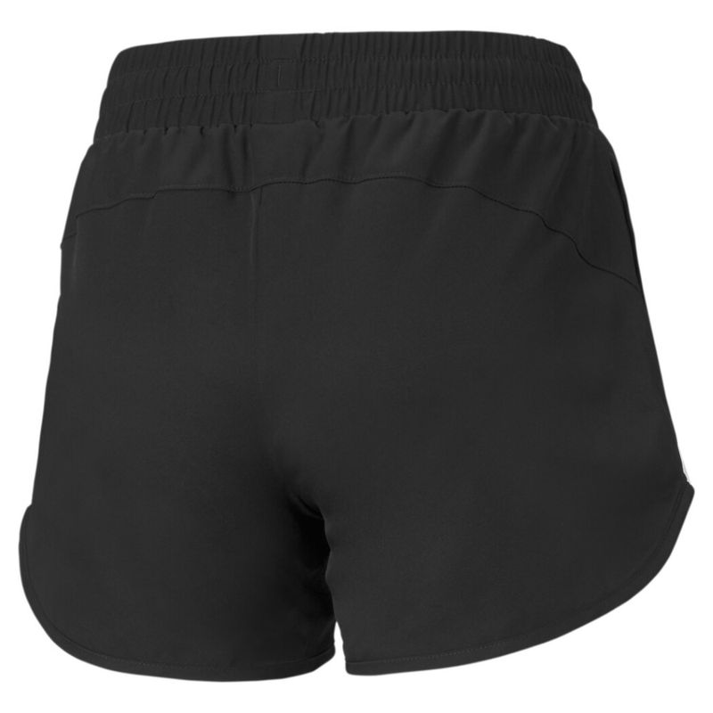 Pantaloneta-puma-para-mujer-Active-4-Woven-Shorts-W-para-moda-color-negro.-Reverso-Sin-Modelo