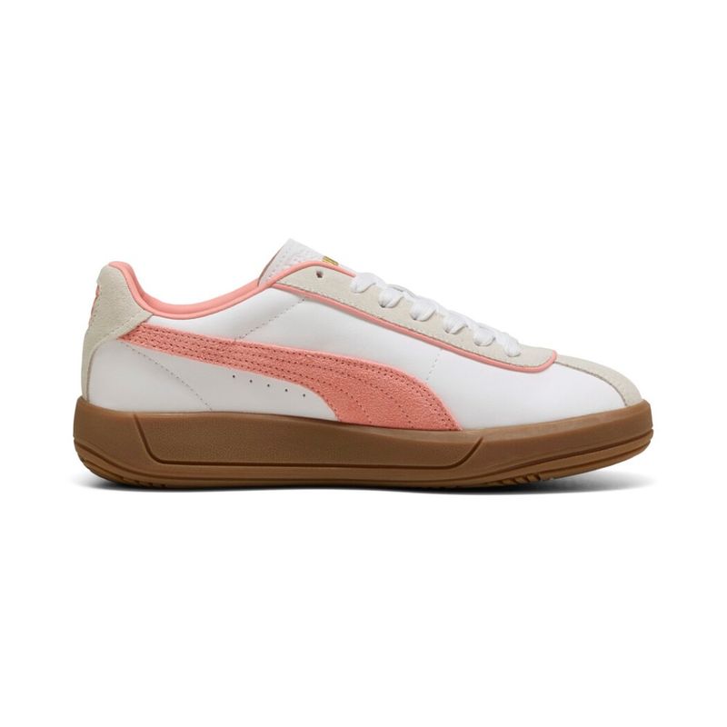 Tenis-puma-para-mujer-Puma-Club-Klassika-para-moda-color-blanco.-Lateral-Externa-Derecha