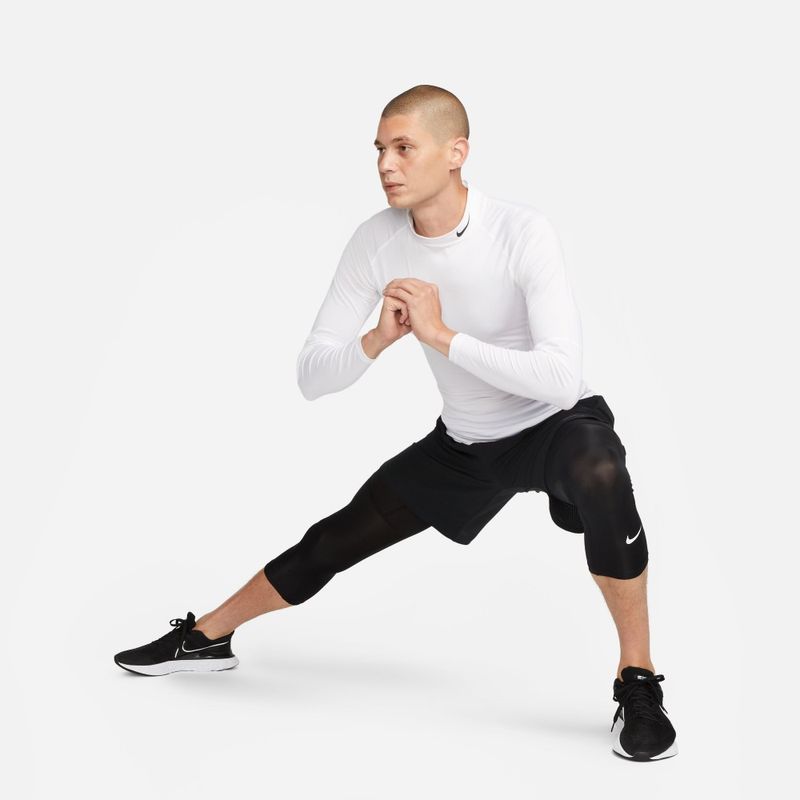 Capri-nike-para-hombre-M-Np-Df-3Qt-Tight-para-entrenamiento-color-blanco.-Detalle-8
