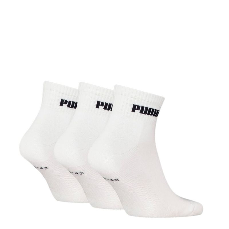 Medias-puma-unisex-Puma-Unisex-New-Generation-Cushioned-Qua-para-moda-color-blanco.-Reverso-Sin-Modelo