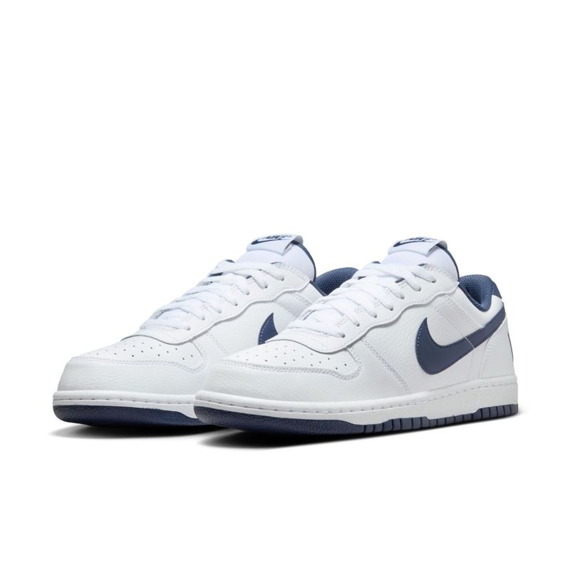 Tenis-nike-para-hombre-Big-Nike-Low-para-moda-color-blanco.-Suela