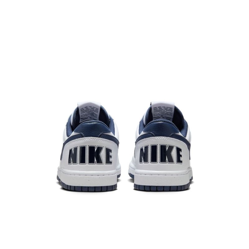 Tenis-nike-para-hombre-Big-Nike-Low-para-moda-color-blanco.-Talon