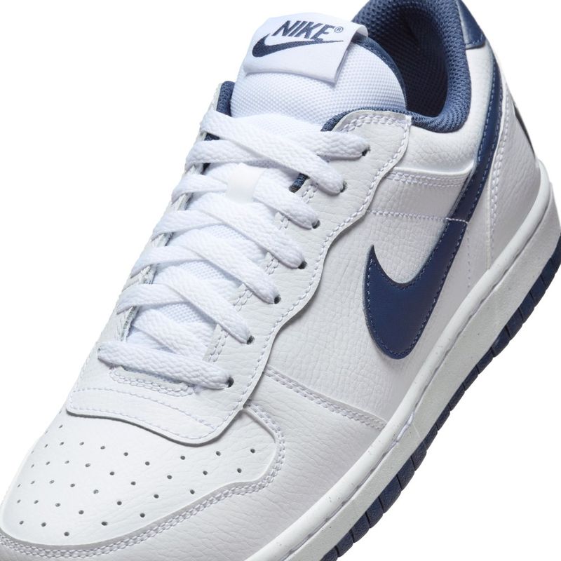 Tenis-nike-para-hombre-Big-Nike-Low-para-moda-color-blanco.-Detalle-1