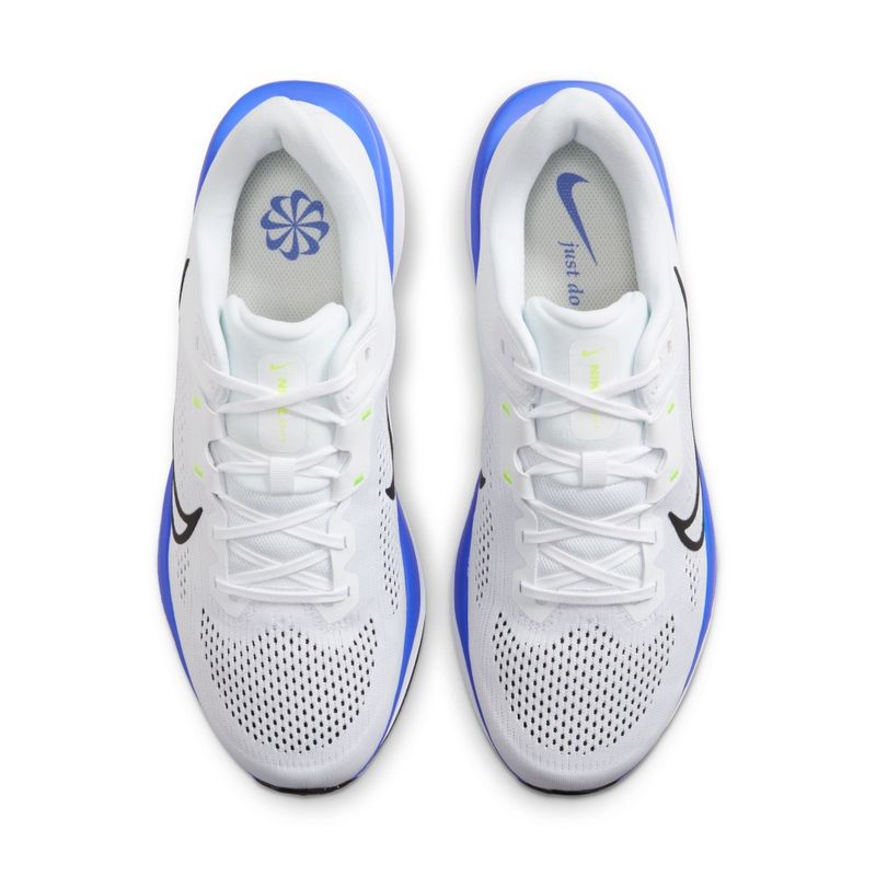 Tenis-nike-para-hombre-Nike-Quest-6-para-correr-color-blanco.-Capellada