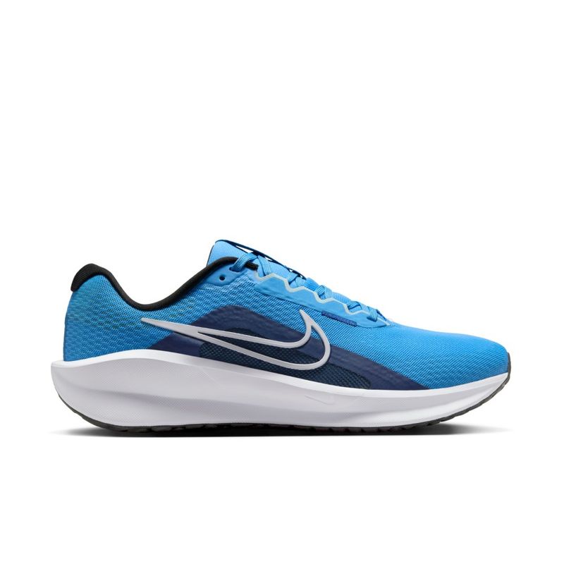 Tenis-nike-para-hombre-Nike-Downshifter-13-para-correr-color-azul.-Lateral-Externa-Derecha