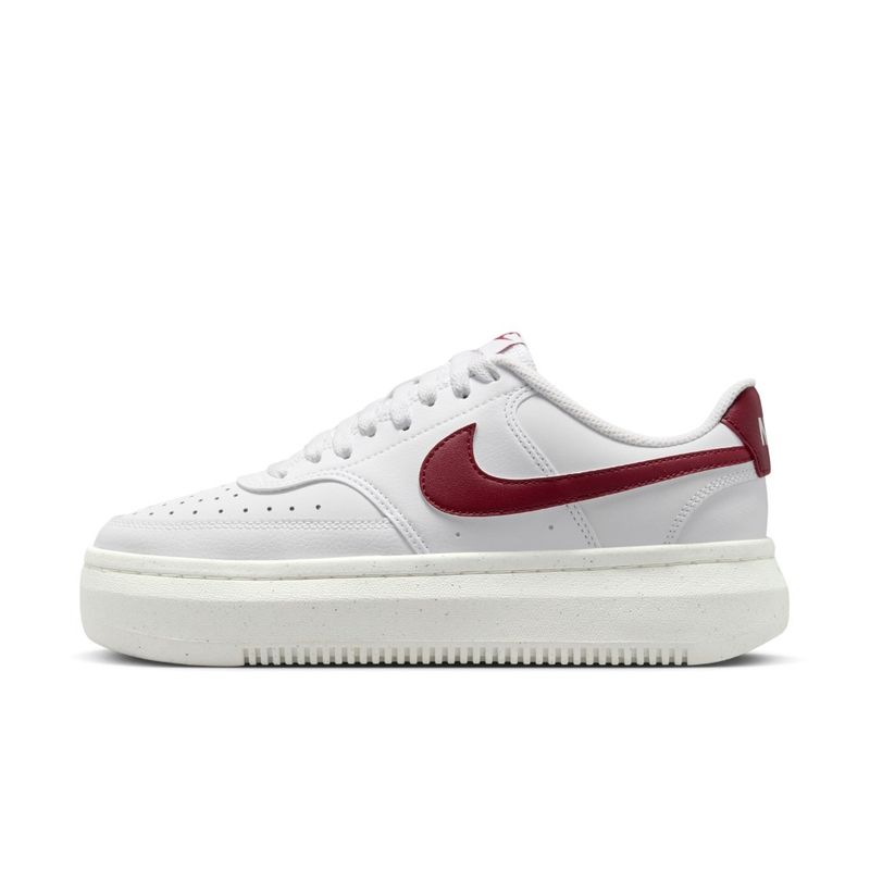Tenis-nike-para-mujer-W-Nike-Court-Vision-Alta-Ltr-para-moda-color-blanco.-Lateral-Interna-Izquierda