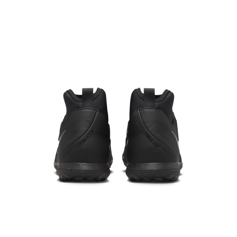 Guayos-nike-para-hombre-Phantom-Luna-Ii-Club-Tf-para-futbol-color-negro.-Talon