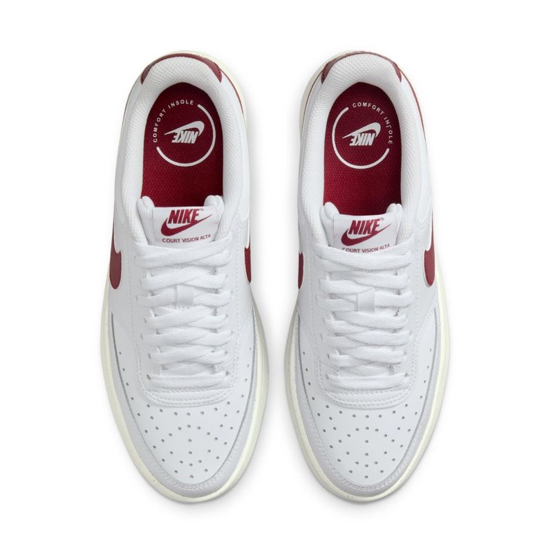 Tenis-nike-para-mujer-W-Nike-Court-Vision-Alta-Ltr-para-moda-color-blanco.-Capellada