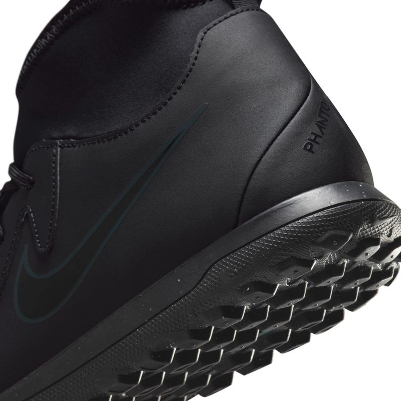 Guayos-nike-para-hombre-Phantom-Luna-Ii-Club-Tf-para-futbol-color-negro.-Talon