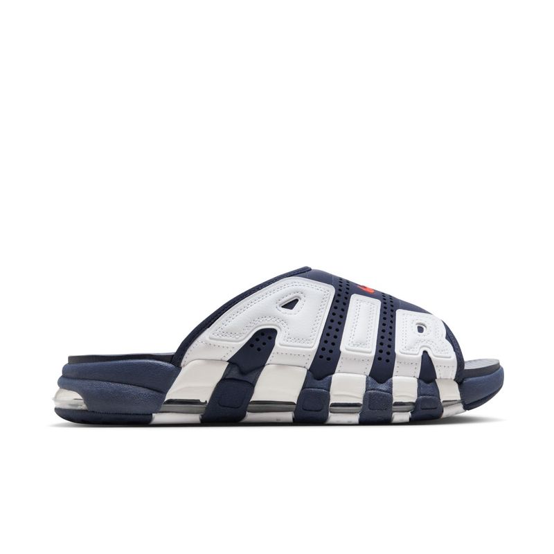 Sandalias-nike-para-hombre-Air-More-Uptempo-Slide-para-natacion-color-azul.-Lateral-Externa-Derecha
