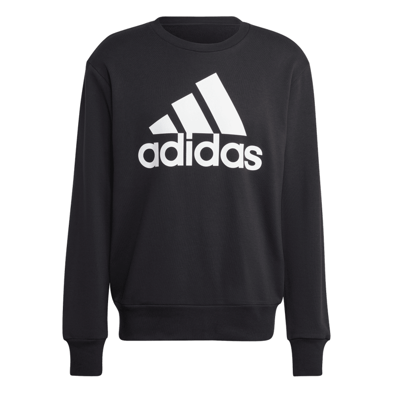 Chaqueta-adidas-para-hombre-M-Bl-Ft-Swt-para-moda-color-negro.-Frontal-Sobre-Modelo