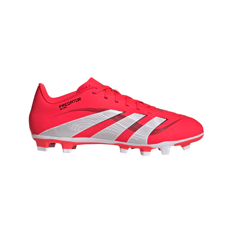 Guayos-adidas-unisex-Predator-Club-Fg-Mg-para-futbol-color-rojo.-Lateral-Externa-Derecha