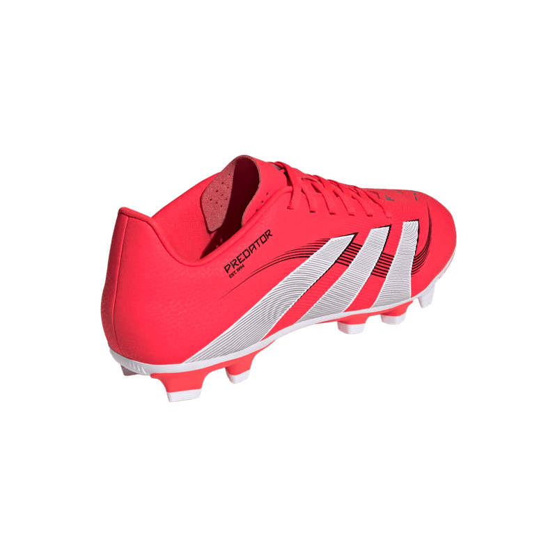 Guayos-adidas-unisex-Predator-Club-Fg-Mg-para-futbol-color-rojo.-Par-Alineados