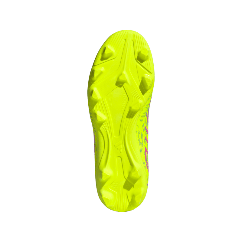 Guayos-adidas-para-niño-Predator-Club-Fg-Mg-para-futbol-color-verde.-Capellada