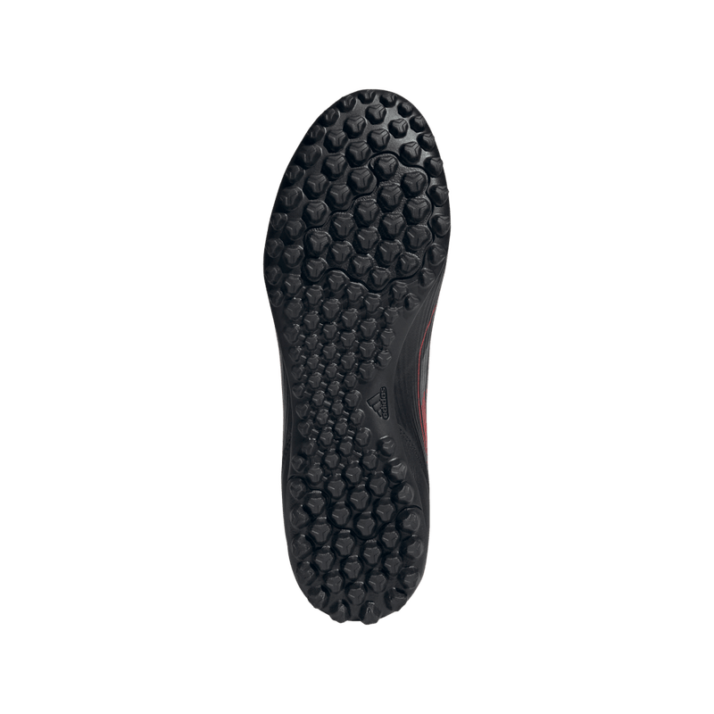 Guayos-adidas-unisex-F50-Club-Tf-para-futbol-color-negro.-Capellada