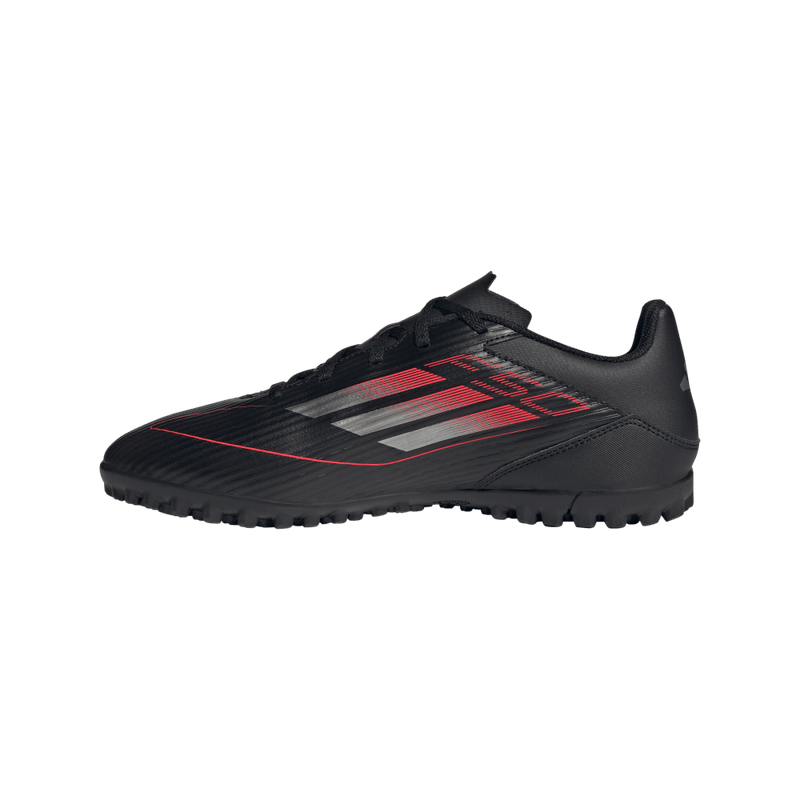 Guayos-adidas-unisex-F50-Club-Tf-para-futbol-color-negro.-Talon