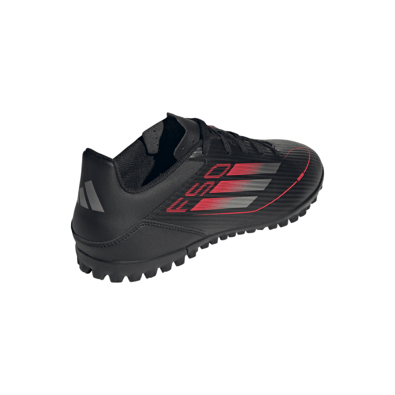 Guayos-adidas-unisex-F50-Club-Tf-para-futbol-color-negro.-Par-Alineados