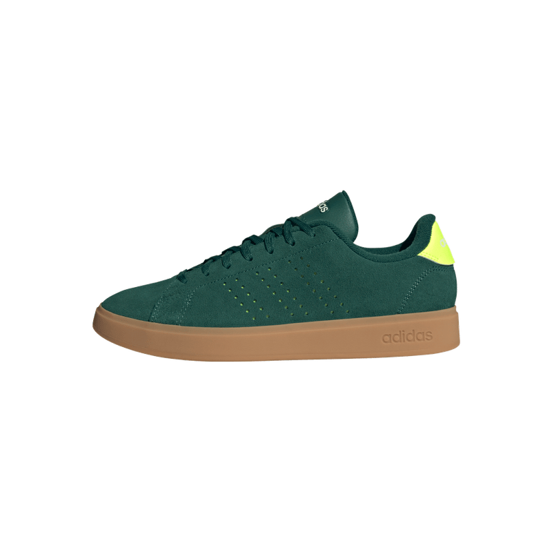 Tenis-adidas-para-hombre-Advantage-2.0-para-moda-color-verde.-Detalle-3