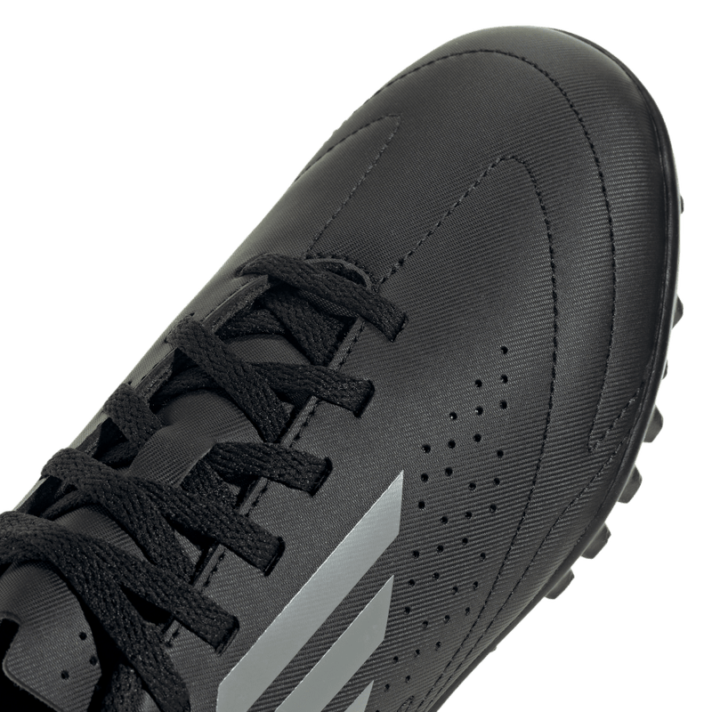 Guayos-adidas-para-niño-Deportivo-Iii-Tf-J-para-futbol-color-negro.-Lateral-Y-Suela