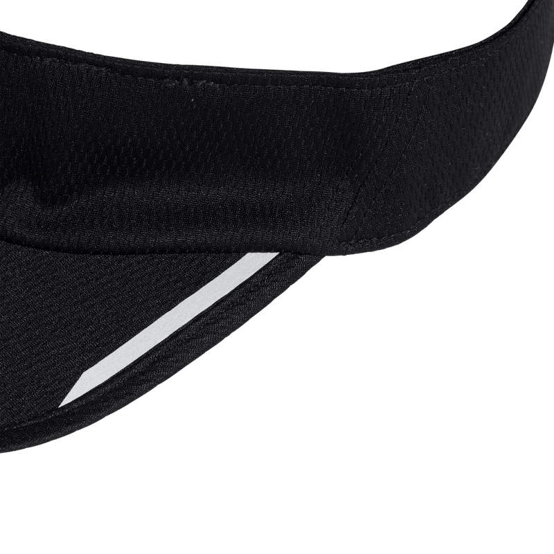 Visera-adidas-unisex-Run-Visor-Cc-para-correr-color-negro.-Reverso-Sin-Modelo