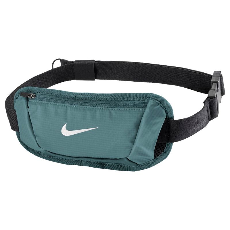 Canguro-nike-para-hombre-Nike-Challenger-2.0-Waist-Pack-para-correr-color-azul.-Frente-Sin-Modelo