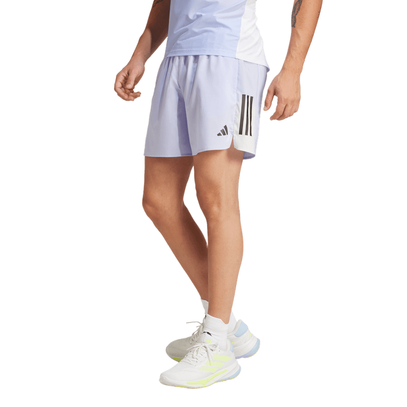 Pantaloneta-adidas-para-hombre-Otr-B-Cb-Sho-M-para-correr-color-morado.-Frontal-Sobre-Modelo-1