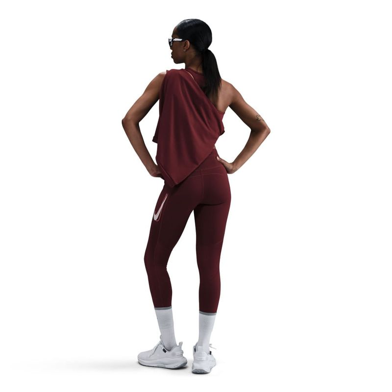 Licra-nike-para-mujer-W-Nk-Fast-Df-Mr-7-8-Tgt-Sw-para-correr-color-rojo.-Reverso-Sobre-Modelo