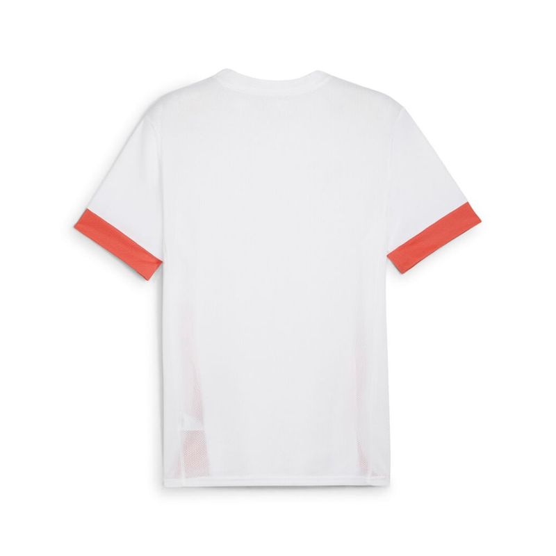 Camiseta-Manga-Corta-puma-para-hombre-Individual-Panel-Jersey-para-tenis-color-blanco.-Reverso-Sin-Modelo