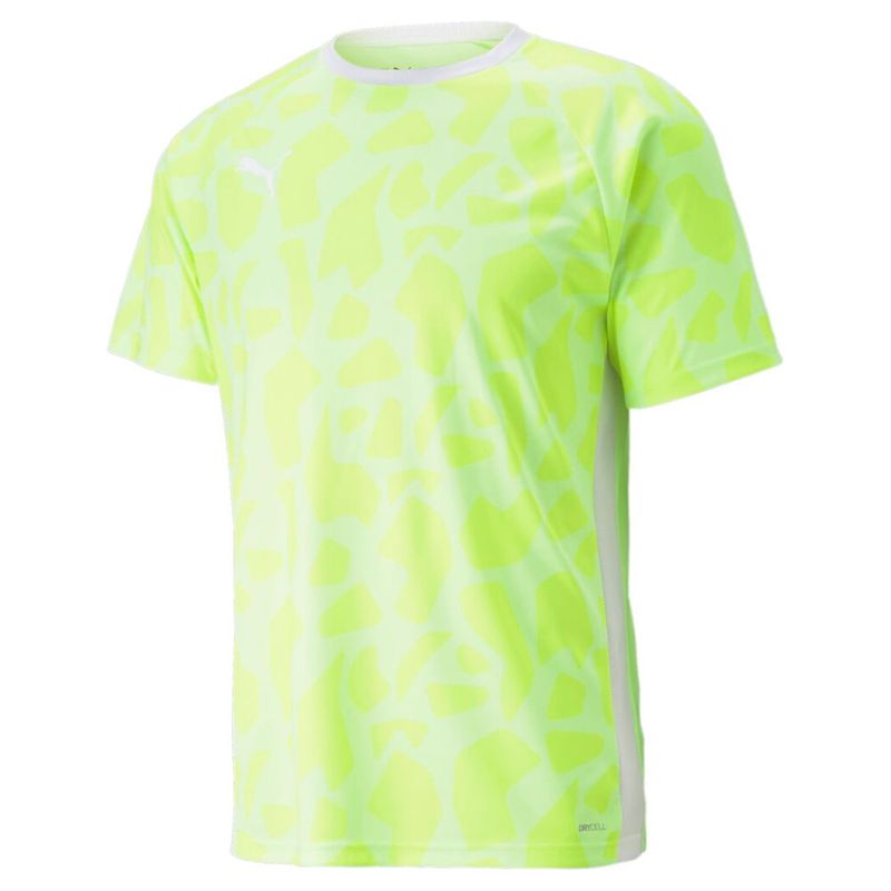 Camiseta-Manga-Corta-puma-para-hombre-Teamliga-Multisport-Graphic-Shirt-para-tenis-color-azul.-Frente-Sin-Modelo