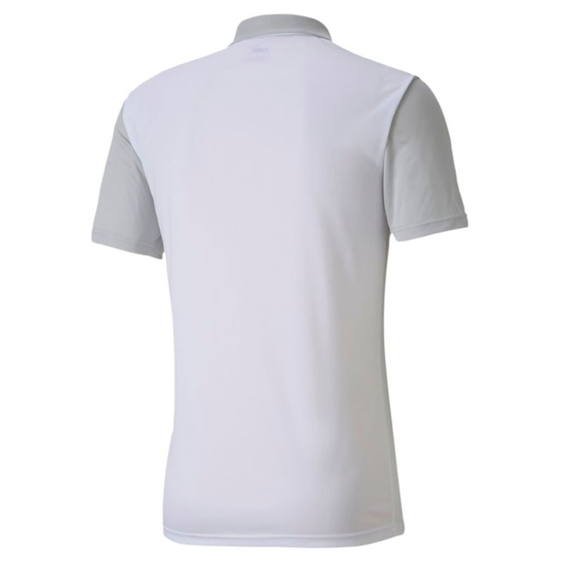 Polo-puma-para-hombre-Teamgoal-23-Sideline-Polo-para-moda-color-blanco.-Reverso-Sin-Modelo