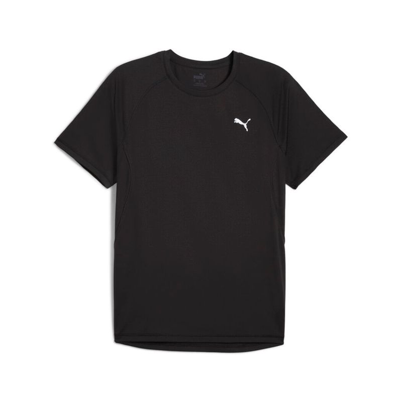 Camiseta-Manga-Corta-puma-para-hombre-M-Run-Velocity-Tee-para-correr-color-negro.-Frente-Sin-Modelo