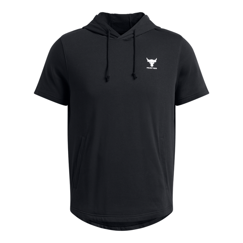 Hoodie-under-armour-para-hombre-Pjt-Rck-Ss-Terry-Hdy-para-moda-color-negro.-Frente-Sin-Modelo