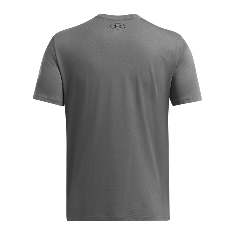 Camiseta-Manga-Corta-under-armour-para-hombre-Ua-M-Sportstyle-Lc-Ss-para-entrenamiento-color-gris.-Reverso-Sin-Modelo