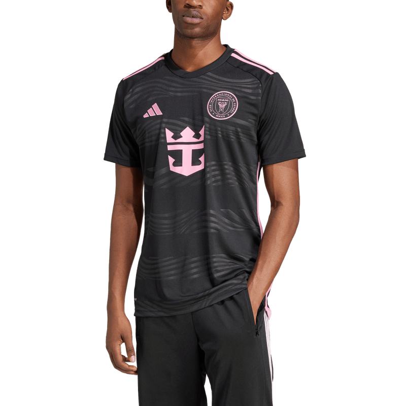 Camiseta-De-Equipo-adidas-para-hombre-Inter-Miami-Visitante-Jsy-N-para-futbol-color-negro.-Detalle-Posterior