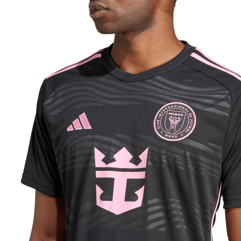 Camiseta-De-Equipo-adidas-para-hombre-Inter-Miami-Visitante-Jsy-N-para-futbol-color-negro.-Detalle-2