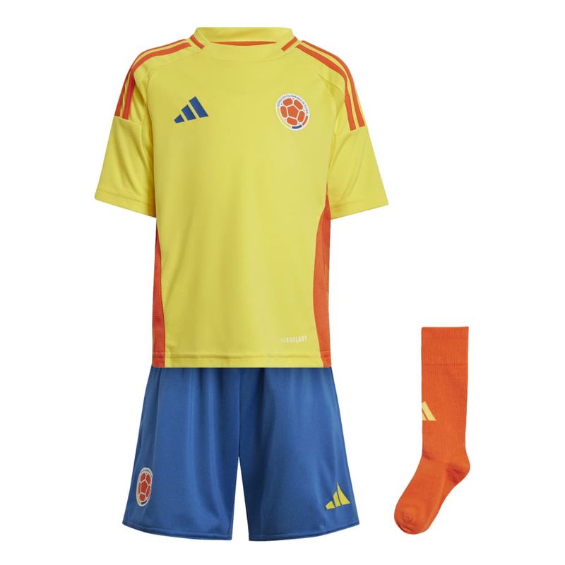 Camiseta-De-Equipo-adidas-para-niño-Fcf-H-Mini-para-futbol-color-amarillo.-Frente-Sin-Modelo