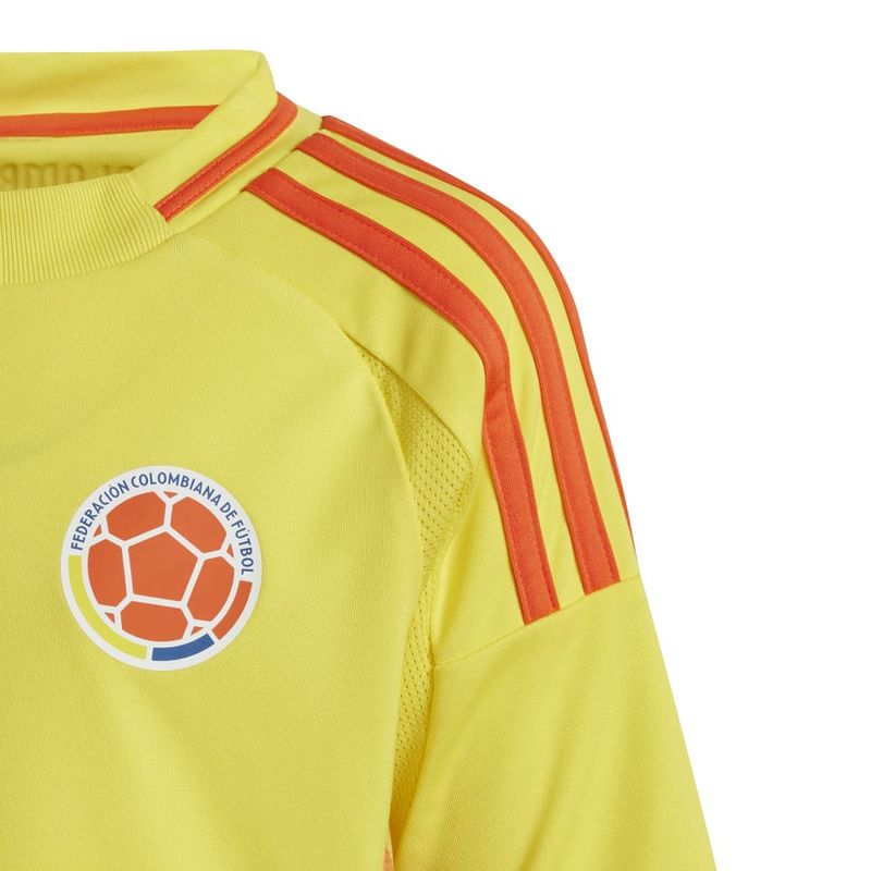Camiseta-De-Equipo-adidas-para-niño-Fcf-H-Mini-para-futbol-color-amarillo.-Detalle-5