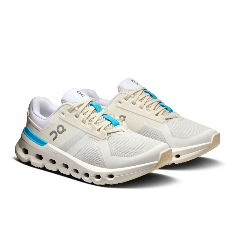 Tenis-on-para-mujer-Cloudrunner-2-para-correr-color-blanco.-Par-Alineados-