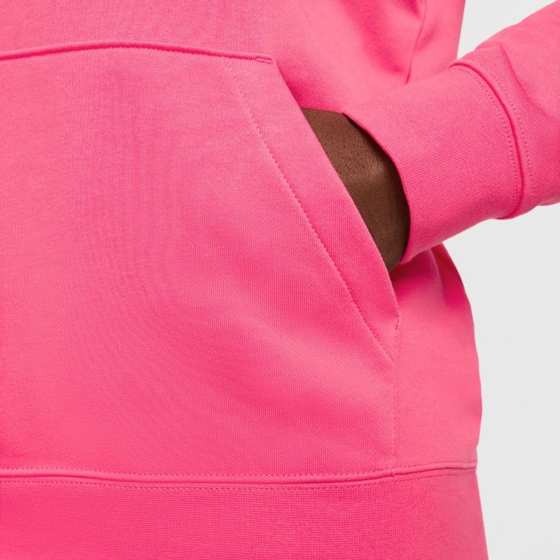 Hoodie-nike-para-mujer-W-Nsw-Club-Flc-Std-Po-Hdy-para-moda-color-rosado.-Detalle-1