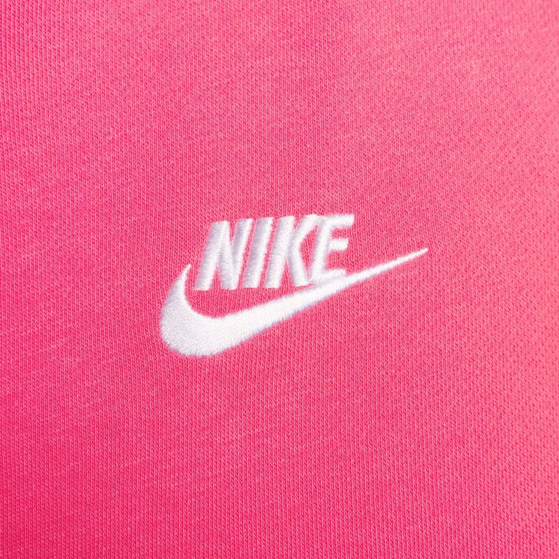 Hoodie-nike-para-mujer-W-Nsw-Club-Flc-Std-Po-Hdy-para-moda-color-rosado.-Detalle-2